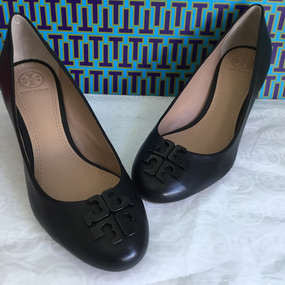 Tory Burch Shoes - TORY BURCH LOWELL 65mm WEDGE PUMP CLOSED TOE PUMP